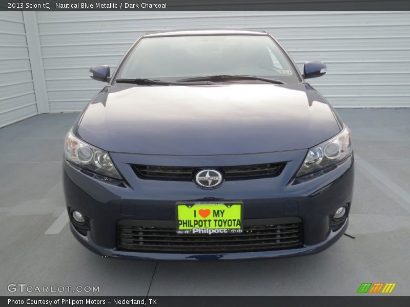 Nautical Blue Metallic / Dark Charcoal 2013 Scion tC