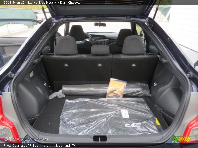 Nautical Blue Metallic / Dark Charcoal 2013 Scion tC