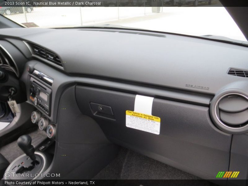 Nautical Blue Metallic / Dark Charcoal 2013 Scion tC