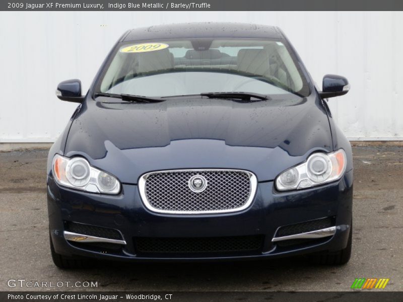 Indigo Blue Metallic / Barley/Truffle 2009 Jaguar XF Premium Luxury