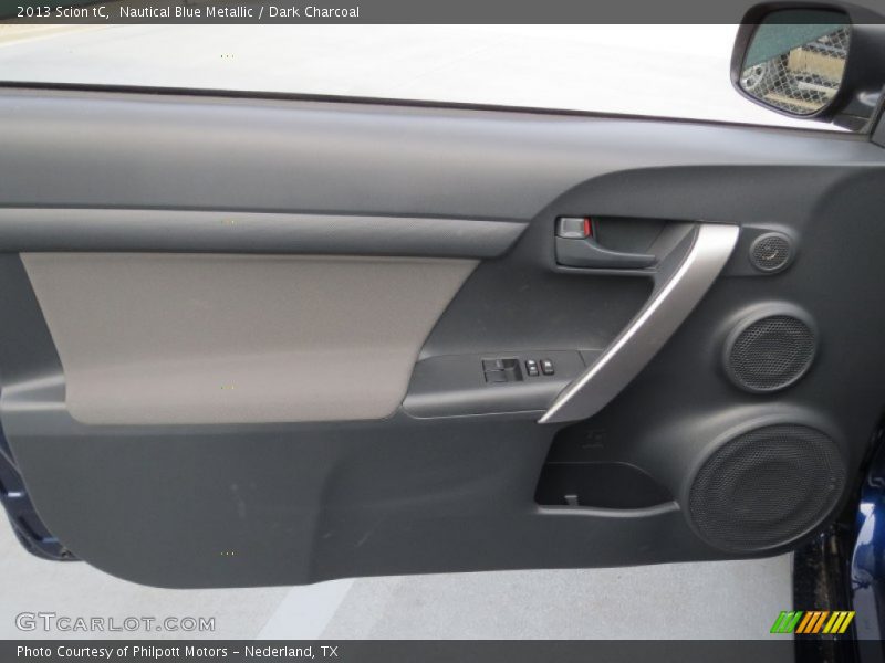 Nautical Blue Metallic / Dark Charcoal 2013 Scion tC