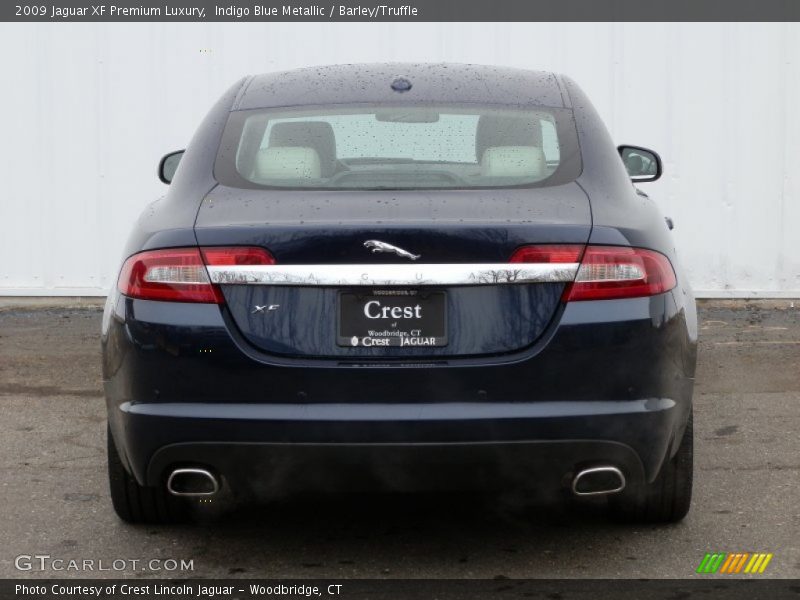 Indigo Blue Metallic / Barley/Truffle 2009 Jaguar XF Premium Luxury