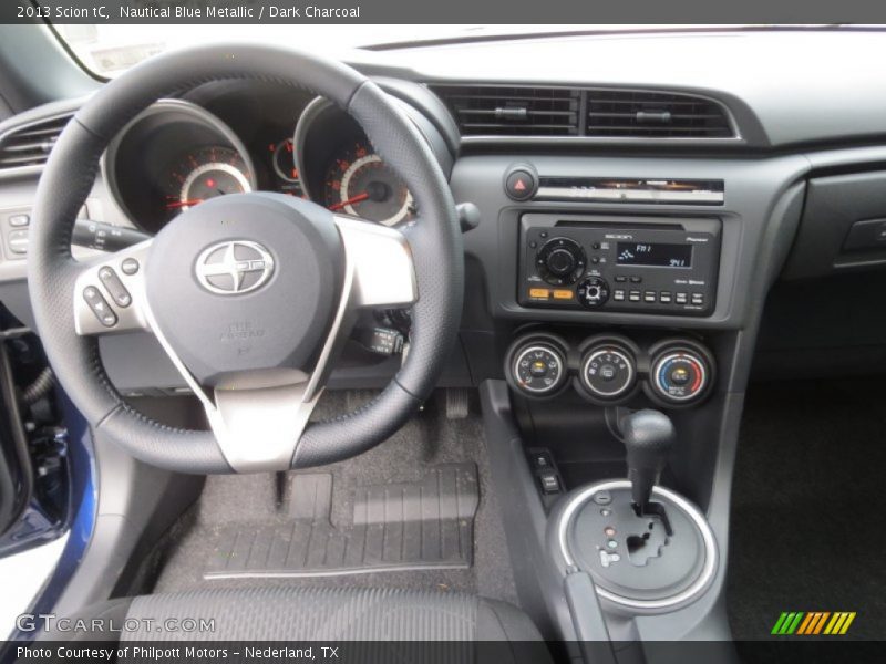 Nautical Blue Metallic / Dark Charcoal 2013 Scion tC