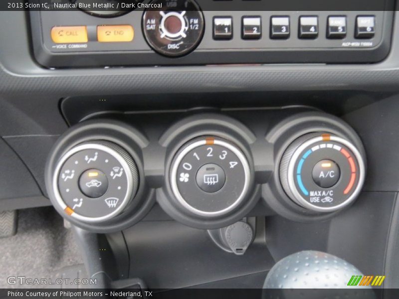 Nautical Blue Metallic / Dark Charcoal 2013 Scion tC
