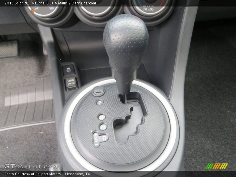 Nautical Blue Metallic / Dark Charcoal 2013 Scion tC