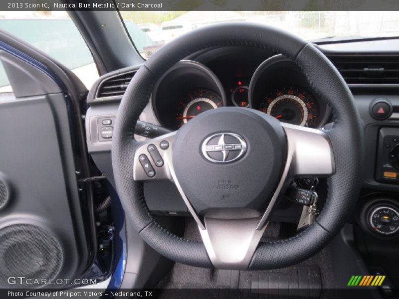 Nautical Blue Metallic / Dark Charcoal 2013 Scion tC