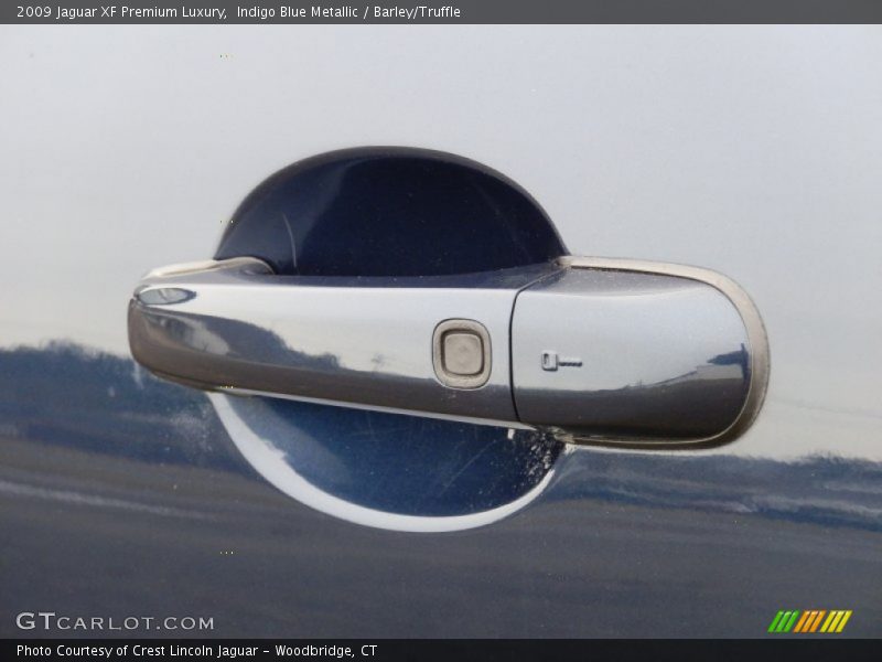 Indigo Blue Metallic / Barley/Truffle 2009 Jaguar XF Premium Luxury