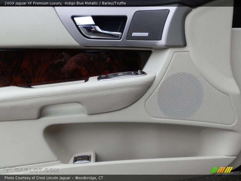 Indigo Blue Metallic / Barley/Truffle 2009 Jaguar XF Premium Luxury