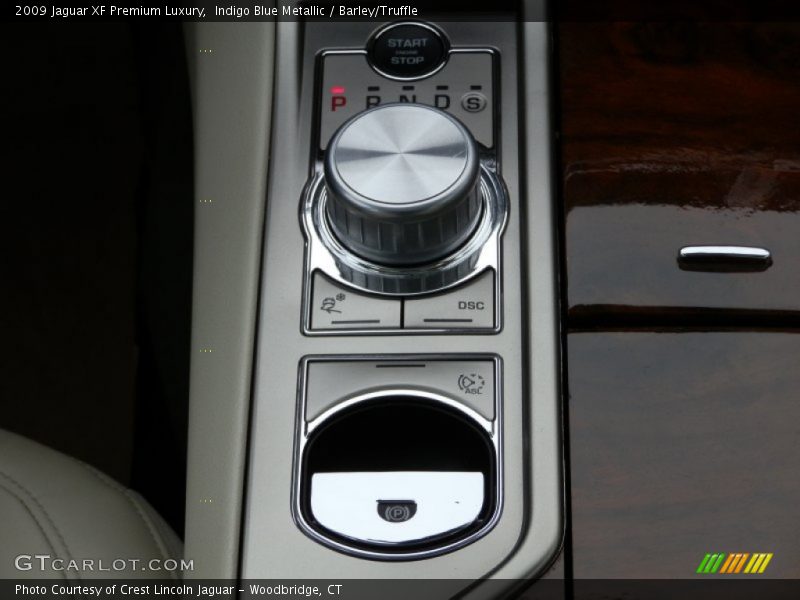 Indigo Blue Metallic / Barley/Truffle 2009 Jaguar XF Premium Luxury