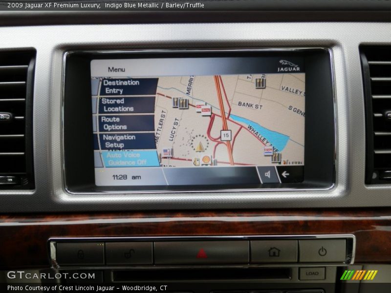 Indigo Blue Metallic / Barley/Truffle 2009 Jaguar XF Premium Luxury