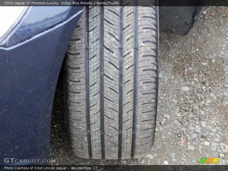 Indigo Blue Metallic / Barley/Truffle 2009 Jaguar XF Premium Luxury