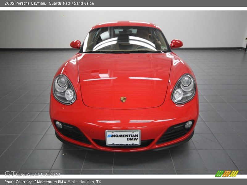 Guards Red / Sand Beige 2009 Porsche Cayman