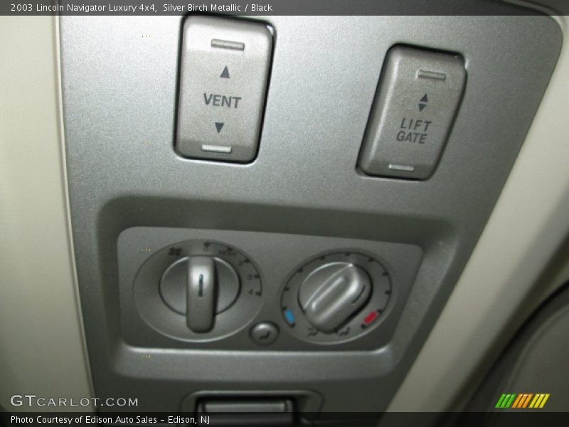 Silver Birch Metallic / Black 2003 Lincoln Navigator Luxury 4x4