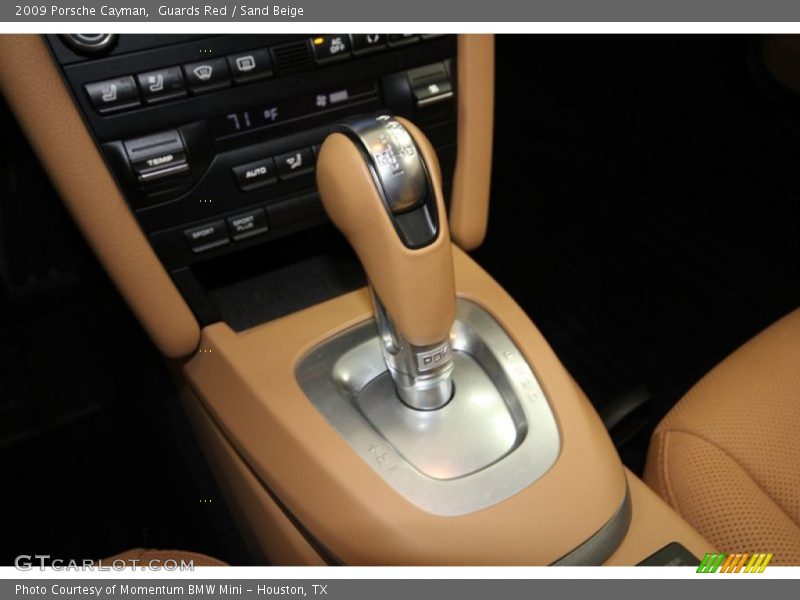 Guards Red / Sand Beige 2009 Porsche Cayman