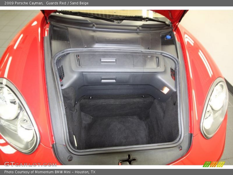 Guards Red / Sand Beige 2009 Porsche Cayman
