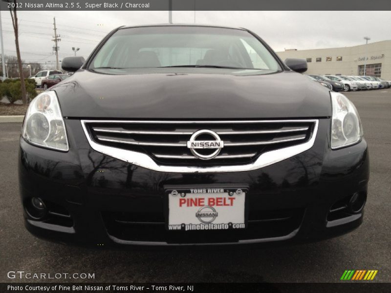 Super Black / Charcoal 2012 Nissan Altima 2.5 S