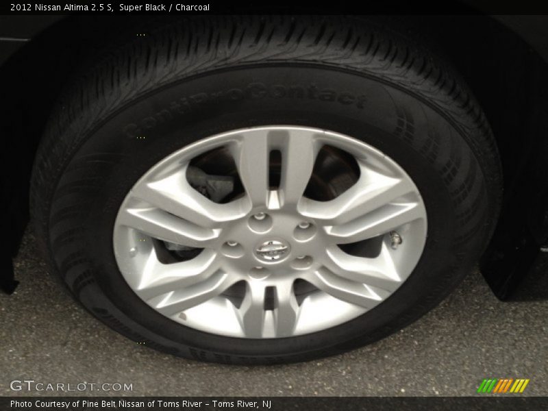 Super Black / Charcoal 2012 Nissan Altima 2.5 S