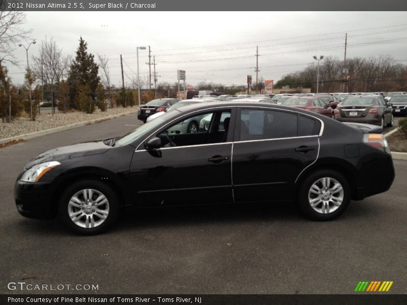 Super Black / Charcoal 2012 Nissan Altima 2.5 S