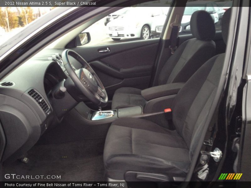Super Black / Charcoal 2012 Nissan Altima 2.5 S