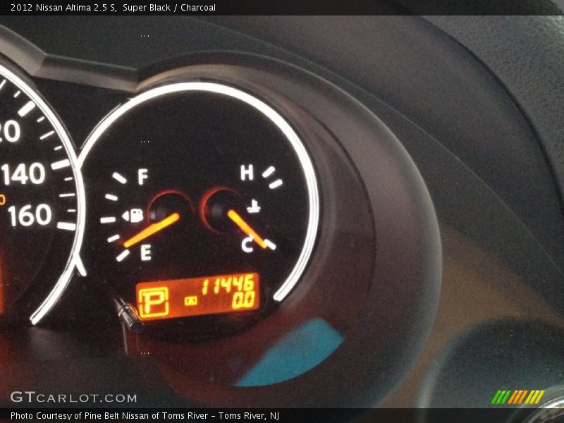 Super Black / Charcoal 2012 Nissan Altima 2.5 S