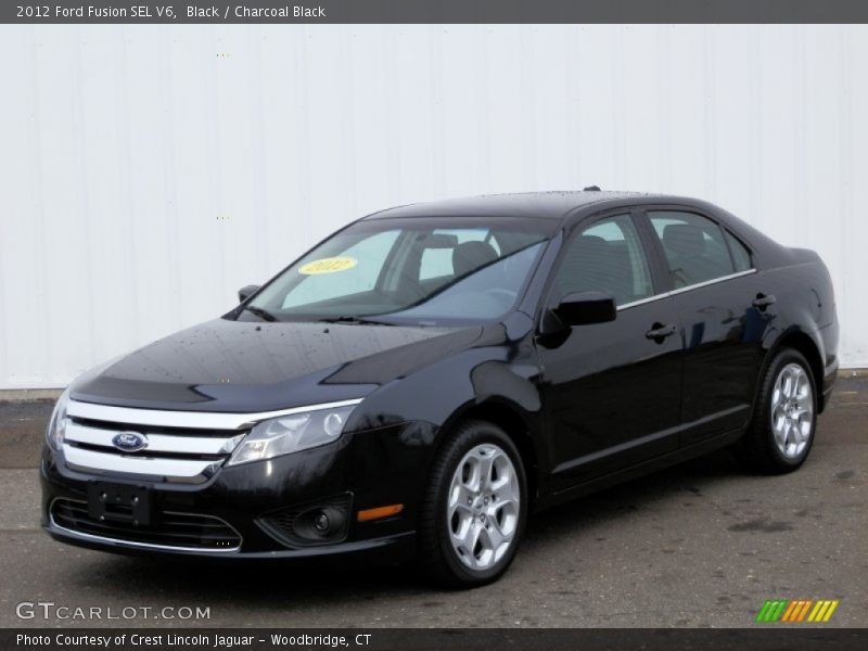 Front 3/4 View of 2012 Fusion SEL V6