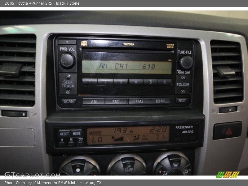 Black / Stone 2009 Toyota 4Runner SR5