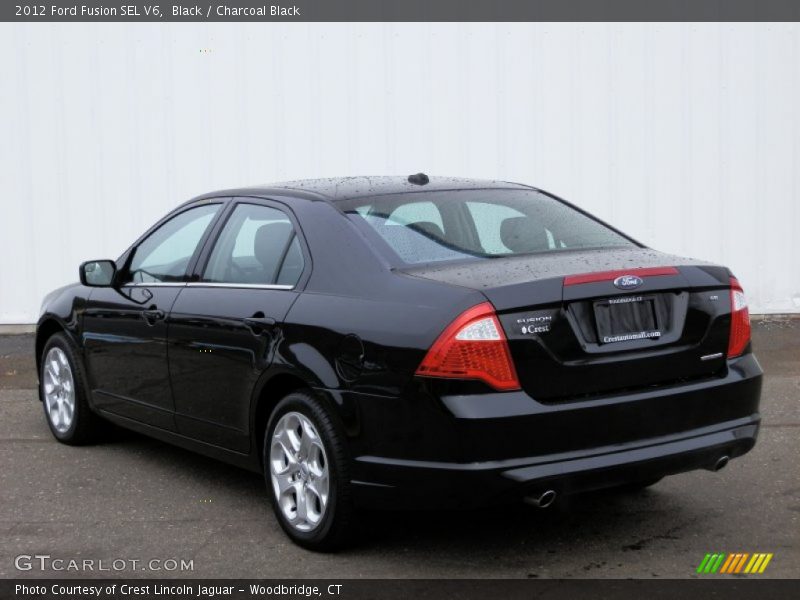 Black / Charcoal Black 2012 Ford Fusion SEL V6