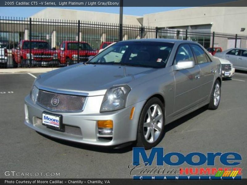 Light Platinum / Light Gray/Ebony 2005 Cadillac CTS -V Series