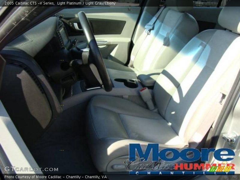 Light Platinum / Light Gray/Ebony 2005 Cadillac CTS -V Series