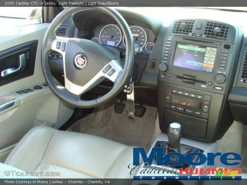 Light Platinum / Light Gray/Ebony 2005 Cadillac CTS -V Series