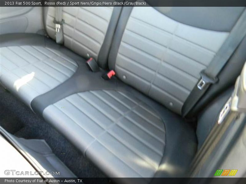 Rosso (Red) / Sport Nero/Grigio/Nero (Black/Gray/Black) 2013 Fiat 500 Sport