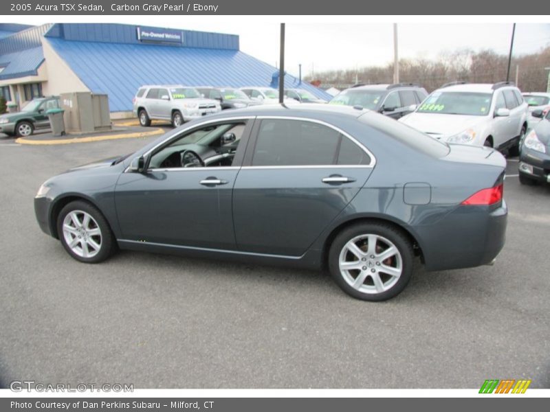 Carbon Gray Pearl / Ebony 2005 Acura TSX Sedan