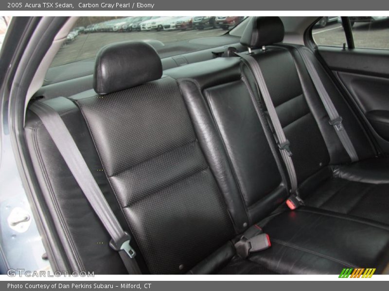 Carbon Gray Pearl / Ebony 2005 Acura TSX Sedan