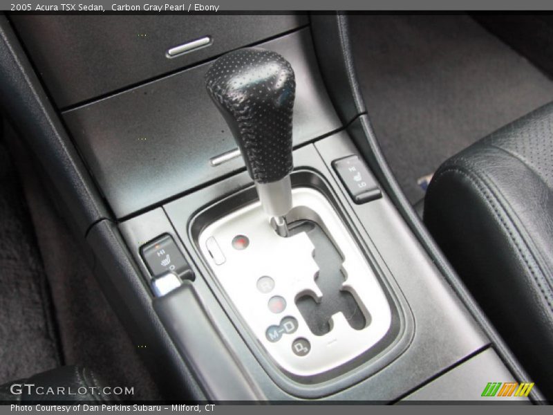 Carbon Gray Pearl / Ebony 2005 Acura TSX Sedan