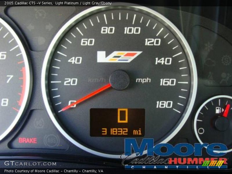 Light Platinum / Light Gray/Ebony 2005 Cadillac CTS -V Series