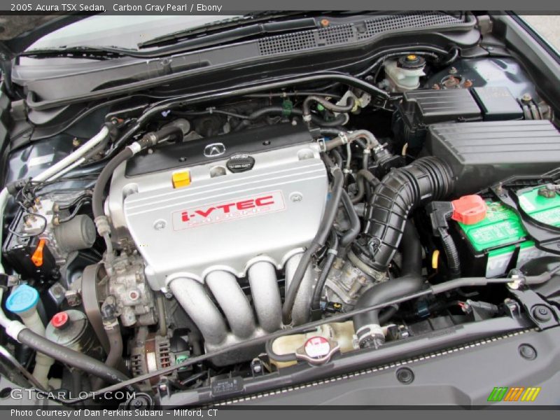 Carbon Gray Pearl / Ebony 2005 Acura TSX Sedan
