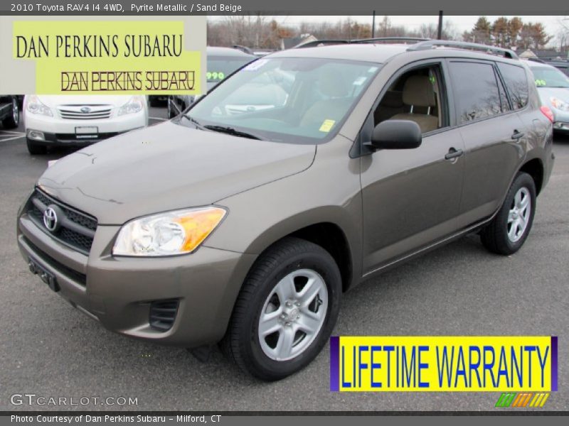 Pyrite Metallic / Sand Beige 2010 Toyota RAV4 I4 4WD