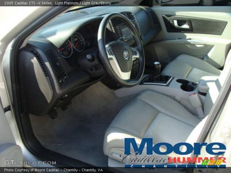 Light Platinum / Light Gray/Ebony 2005 Cadillac CTS -V Series
