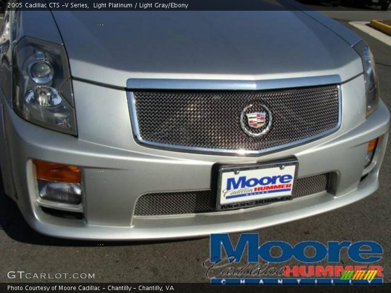 Light Platinum / Light Gray/Ebony 2005 Cadillac CTS -V Series