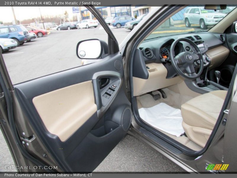 Pyrite Metallic / Sand Beige 2010 Toyota RAV4 I4 4WD