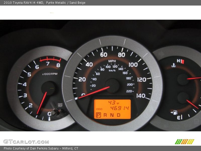 Pyrite Metallic / Sand Beige 2010 Toyota RAV4 I4 4WD