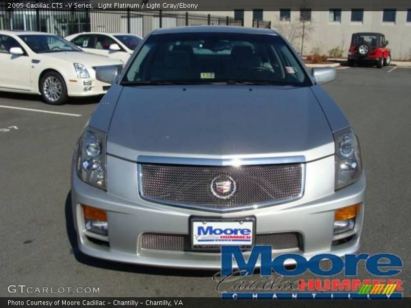 Light Platinum / Light Gray/Ebony 2005 Cadillac CTS -V Series