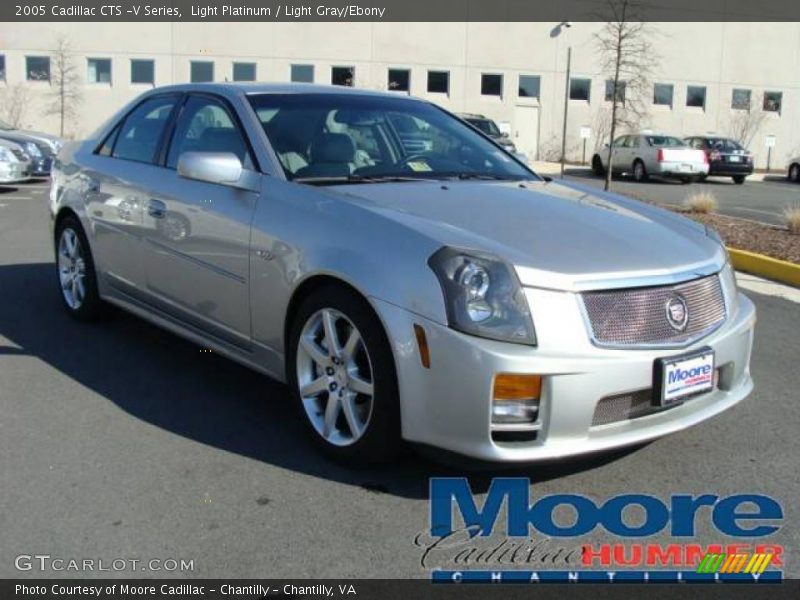 Light Platinum / Light Gray/Ebony 2005 Cadillac CTS -V Series