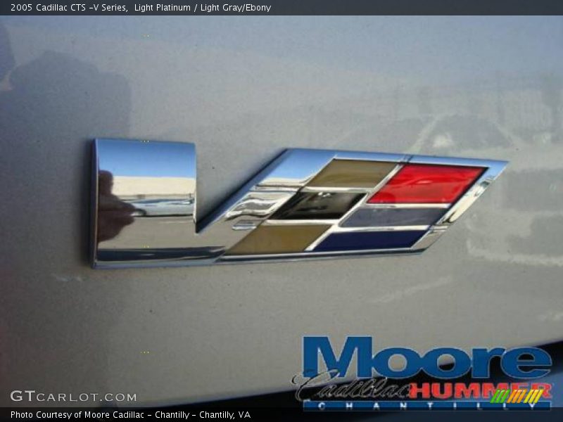Light Platinum / Light Gray/Ebony 2005 Cadillac CTS -V Series