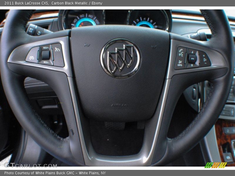 Carbon Black Metallic / Ebony 2011 Buick LaCrosse CXS