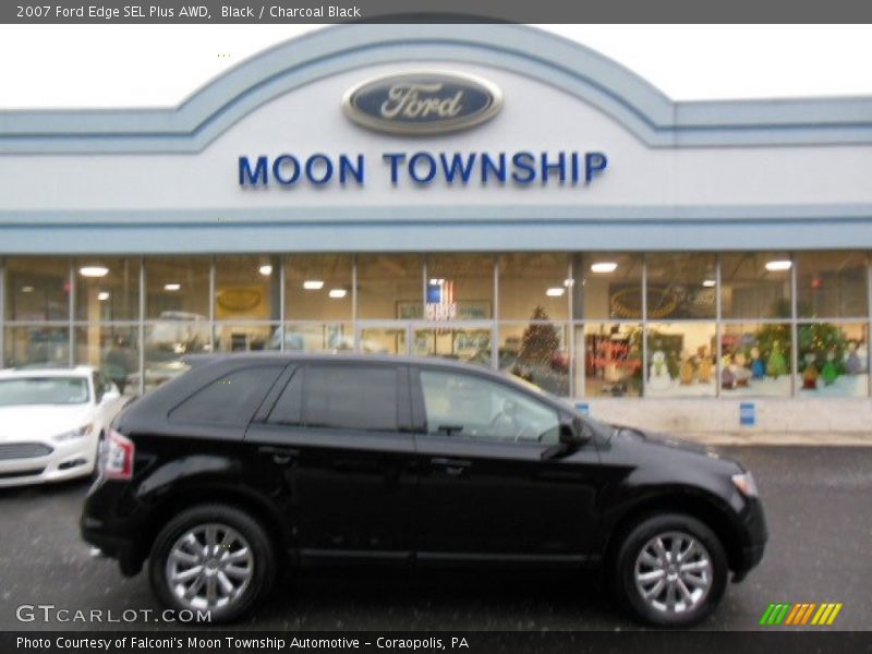 Black / Charcoal Black 2007 Ford Edge SEL Plus AWD