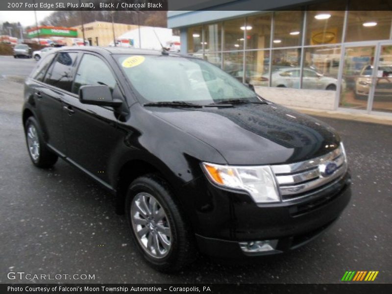 Black / Charcoal Black 2007 Ford Edge SEL Plus AWD