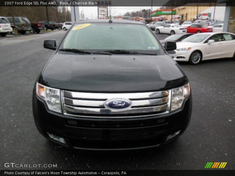 Black / Charcoal Black 2007 Ford Edge SEL Plus AWD