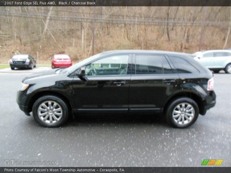 Black / Charcoal Black 2007 Ford Edge SEL Plus AWD