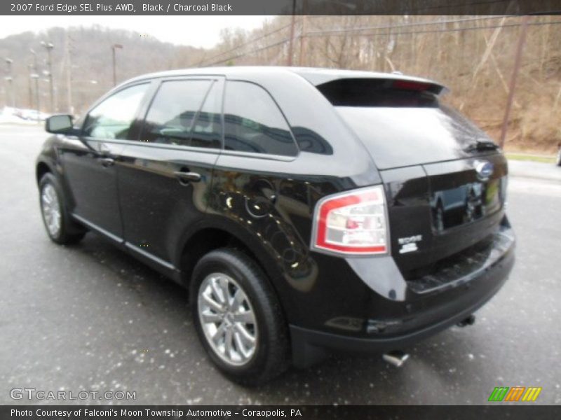 Black / Charcoal Black 2007 Ford Edge SEL Plus AWD